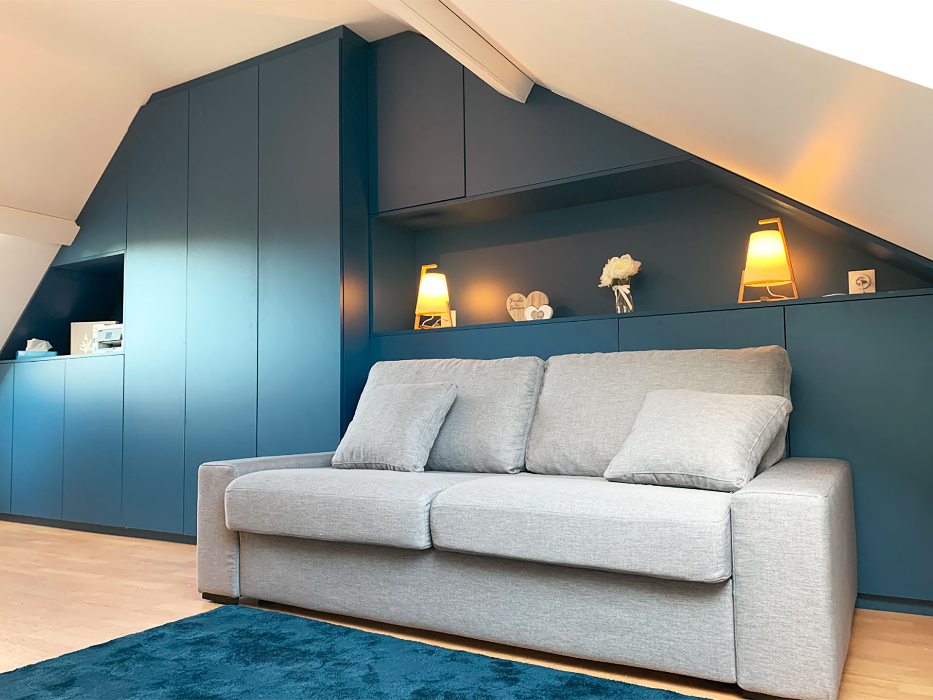 Rénovation chambre sous-combles - Delphine Clarisse - Architecte d